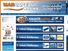 Tablet Screenshot of marcapelli.com